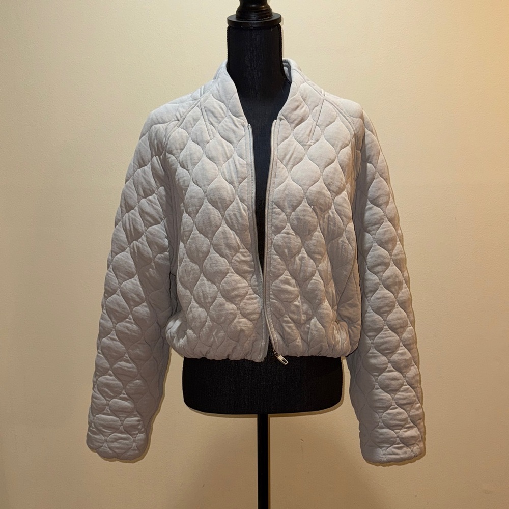 Lululemon Quilted Gray Women's Jacket